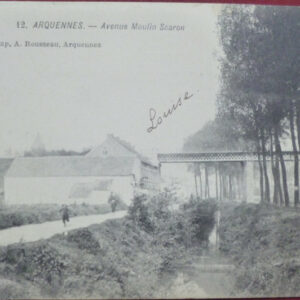 Vieilles_photos_Arquennes - Arquennes le pont du chemin de fer 1