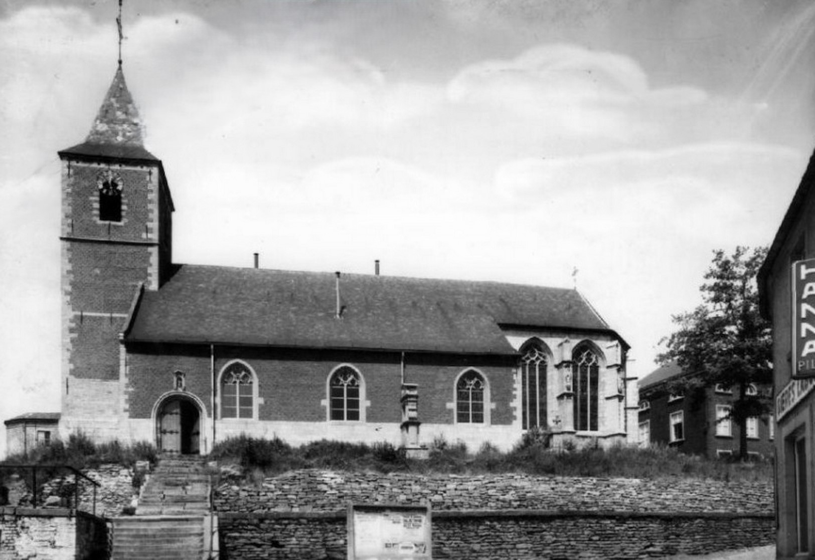 Vieilles_photos_Arquennes - Arquennes_eglise 1