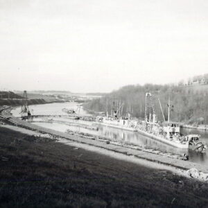 Tranchee_en_construction - canal bruxelles charleroi godarville laboremus 4